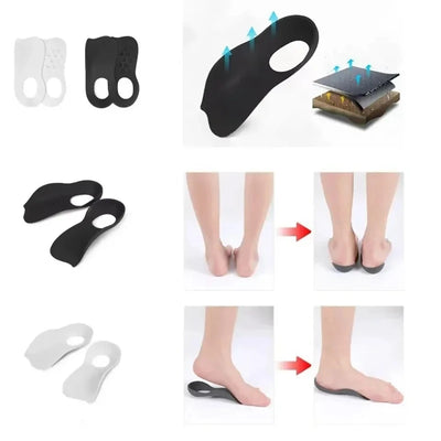 Insoles XO-Legs Orthotics Flat Foot Health Sole Pad For Shoes Insert Arch Support Pad For Plantar Fasciitis Feet Care