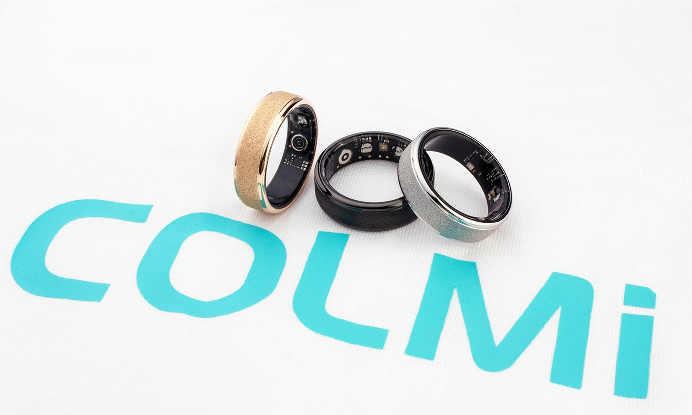 2024 COLMI R10 Smart Ring Men Women, Smartring With Charging Case, Health and Sleep Monitor, 5ATM Waterproof For Xiaomi Phone