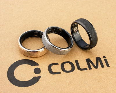 COLMI R10 Smart Ring with Charging Case for Men Women, Health and Sleep Monitor, 5ATM Waterproof, Multi-sport Mode