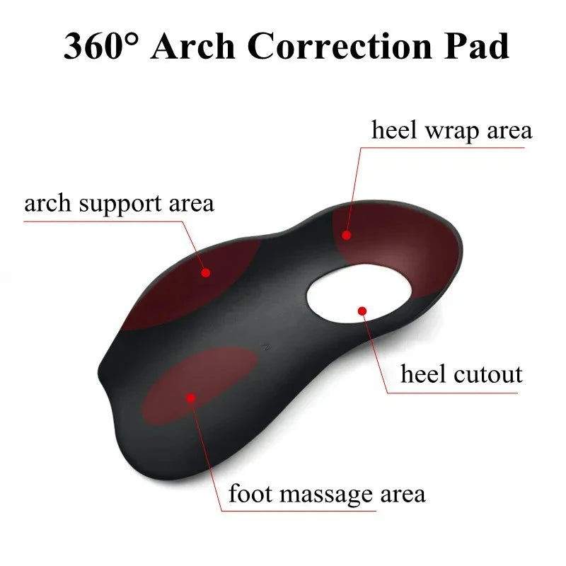 Insoles XO-Legs Orthotics Flat Foot Health Sole Pad For Shoes Insert Arch Support Pad For Plantar Fasciitis Feet Care