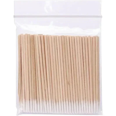 100/300pcs Double Head Cotton Swab Women Makeup Cotton Buds Tip For Medical Wood Sticks Nose Ears Cleaning Health Care Tools