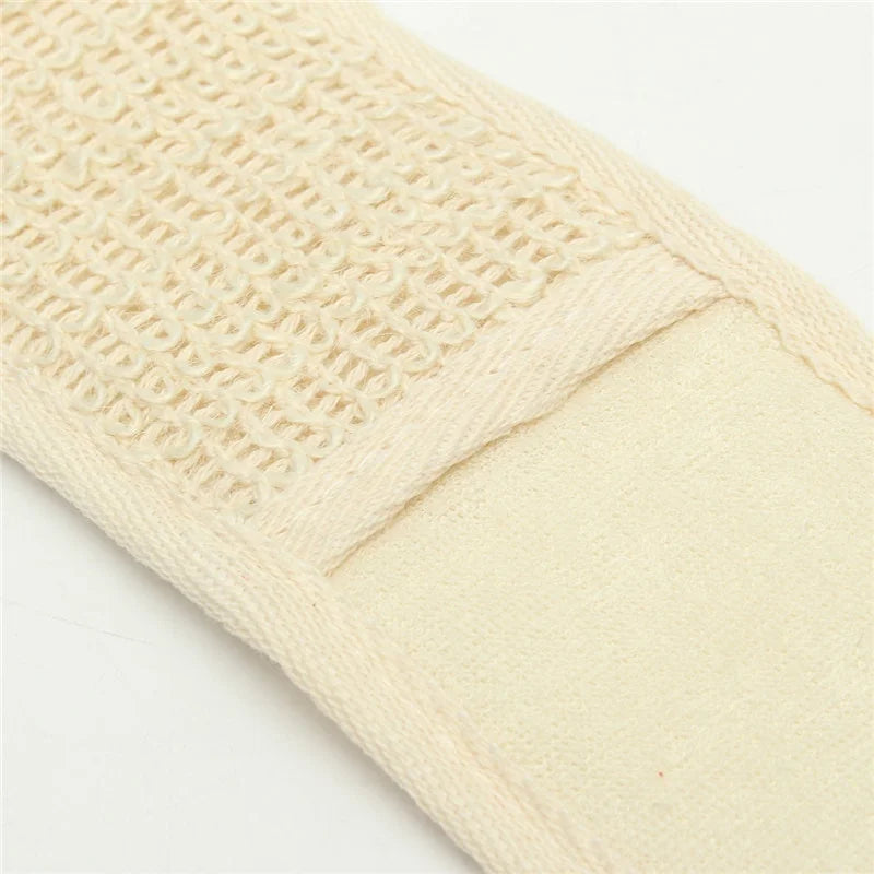 Natural Soft Exfoliating Loofah Bath Shower Unisex Massage Spa Scrubber Sponge Back Strap Body Skin Health Cleaning Tool