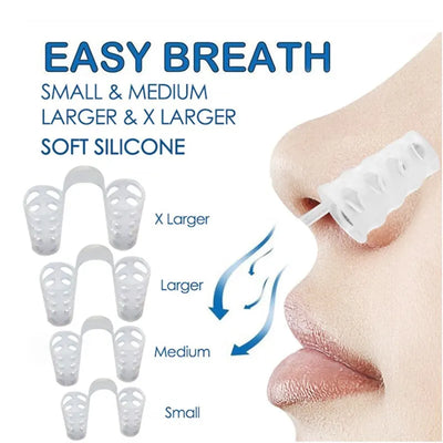 4PCS Anti Snoring Nasal Dilator For Easy Breathing Preventing Snoring Making It Better For Respiratory Health Care