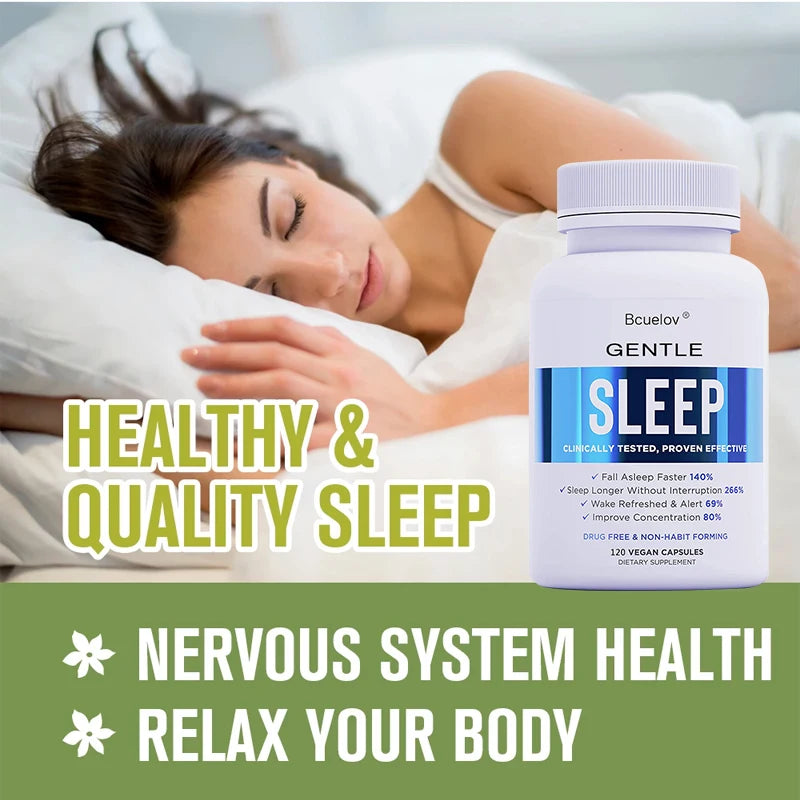 Dietary supplements to improve sleep, help you fall asleep faster, and reduce the impact of external disturbances on your sleep