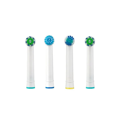 4pcs Replacement Brush Heads For Oral-B Electric Toothbrush Advance Power/Vitality Precision Clean/Pro Health/Triumph/3D Excel